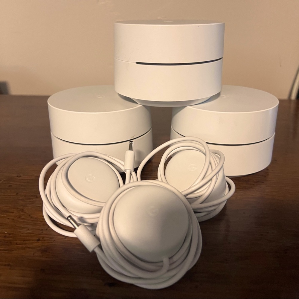Google WIFI mesh router pack of 3